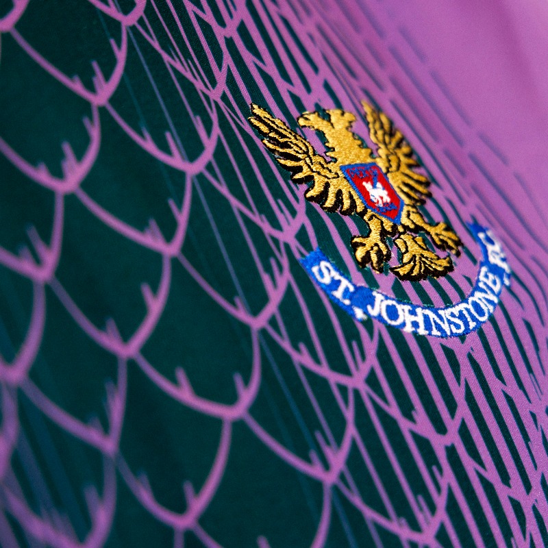 StJohnstone's tweet photo. 🔎 A closer look at our new away kit!

#TealAndMagentaAnnounced https://t.co/U8tmxBfZ0t