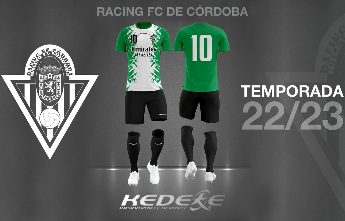 🤍💚Lo prometido es deuda! 🤍💚
⚽ Os dijimos que íbamos a presentar la nueva primera equipación para la próxima temporada y aquí la tenéis, la nueva piel de nuestros jugadores, deseosos estamos ya de verla puesta en nuestr@s  chic@s para que celebren sus goles y Victorias!