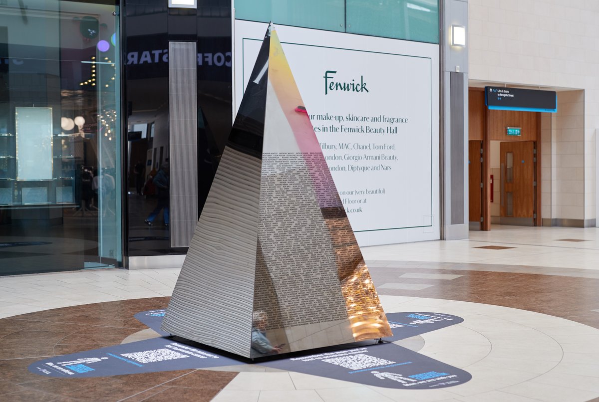 🗺️ #TheProstateCancerMemorial has travelled north to... Newcastle! You’ll find the memorial in @EldonSqNCL until 13 September. 💙 Thank you for your support so far and we hope you'll enjoy visiting the memorial at its new home.