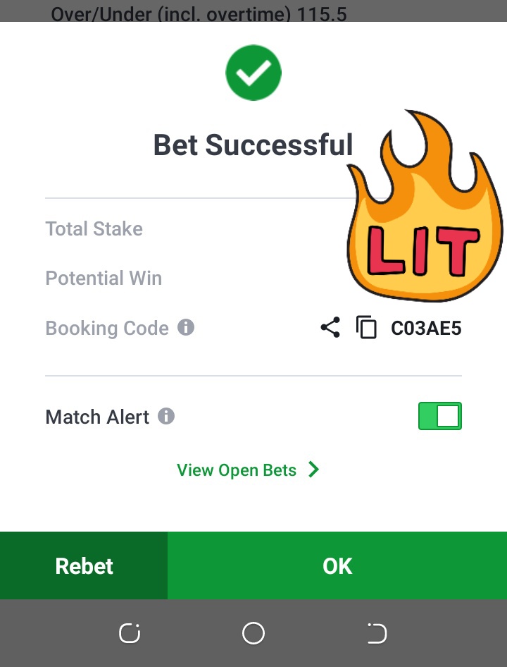 kingingvibes's tweet photo. 300+ odds .(Sporty bet version) higher lines though!! @Kardie_M @opeolu_wa @Sexy_Titan kindly RT for others 🤝✌️♥️ https://t.co/IpaPAXE60K