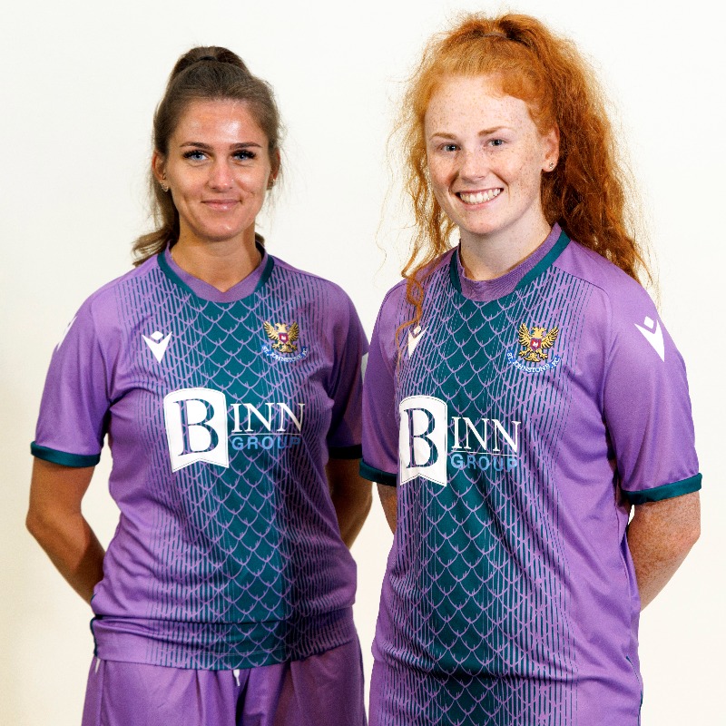 StJohnstone's tweet photo. 🔎 A closer look at our new away kit!

#TealAndMagentaAnnounced https://t.co/U8tmxBfZ0t