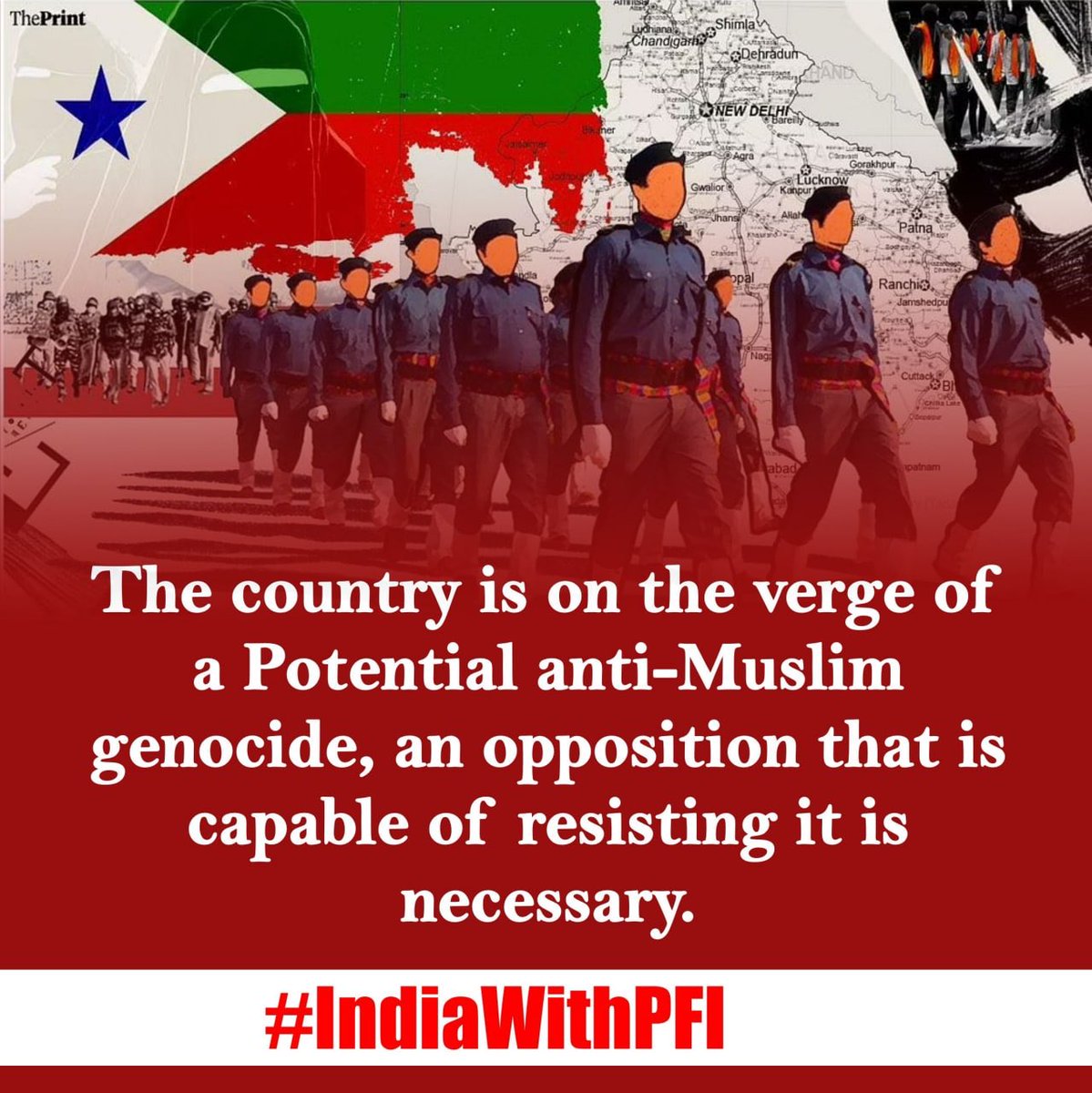 sajja__d's tweet photo. If you are a Muslim, it does matter whether you are a journalist or political leader, any time any false case is enough to target you. Where is justice and rule of law? #BiharPoliceKaJhoot #IndiaWithPFI https://t.co/qmDYDmCzu3