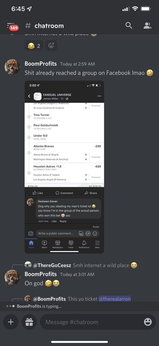 chatsandbets's tweet photo. This man really stole my pic acting like it’s his 😭😭😂🤦🏽‍♂️ #GamblingTwitter https://t.co/BsRy4SzCkR