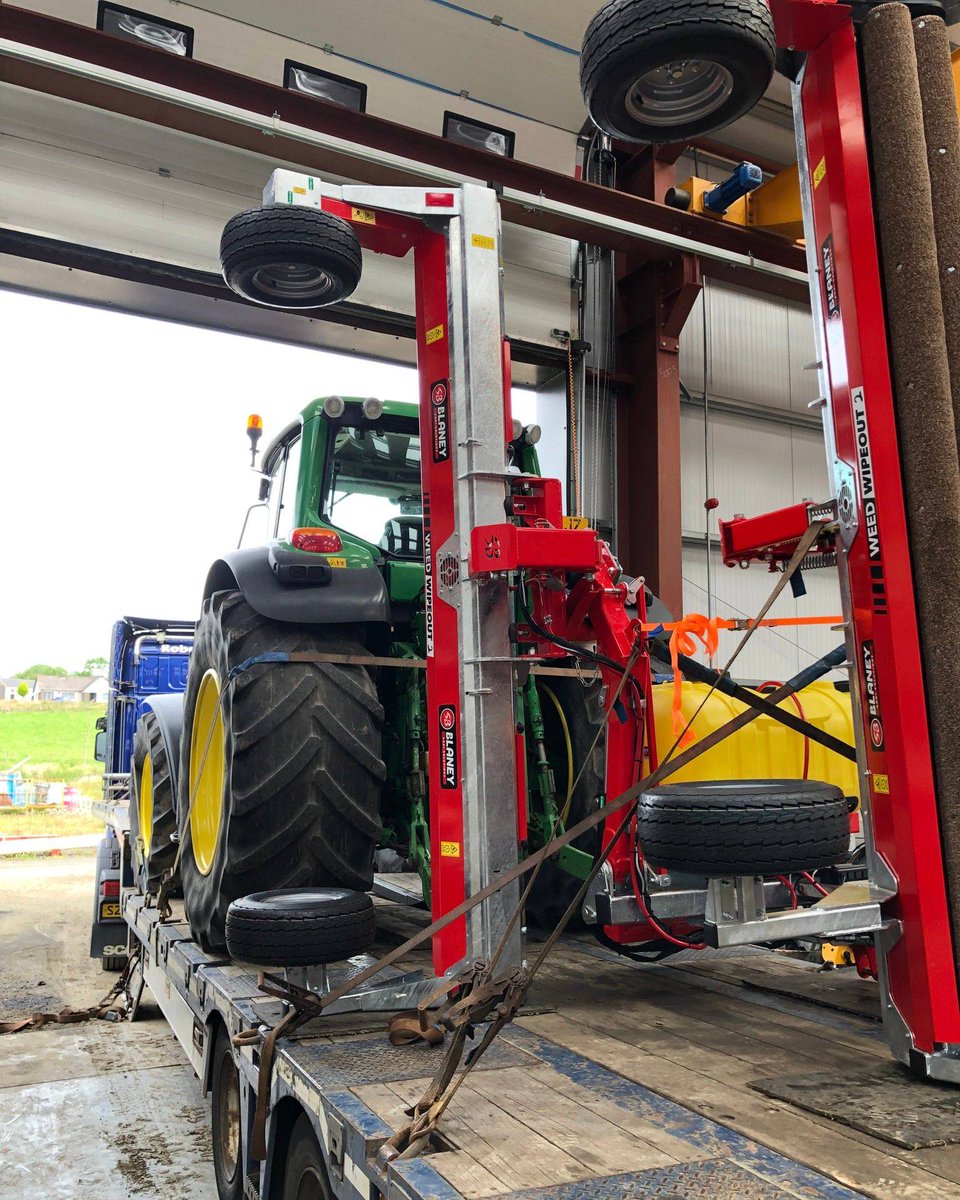 #WIPEOUT2 Loaded, strapped and heading to Scotland 🏴󠁧󠁢󠁳󠁣󠁴󠁿 to help a reserve manage weeds in an environmentally friendly way, using from only 3% chemical compared to conventional #weedcontrol methods.