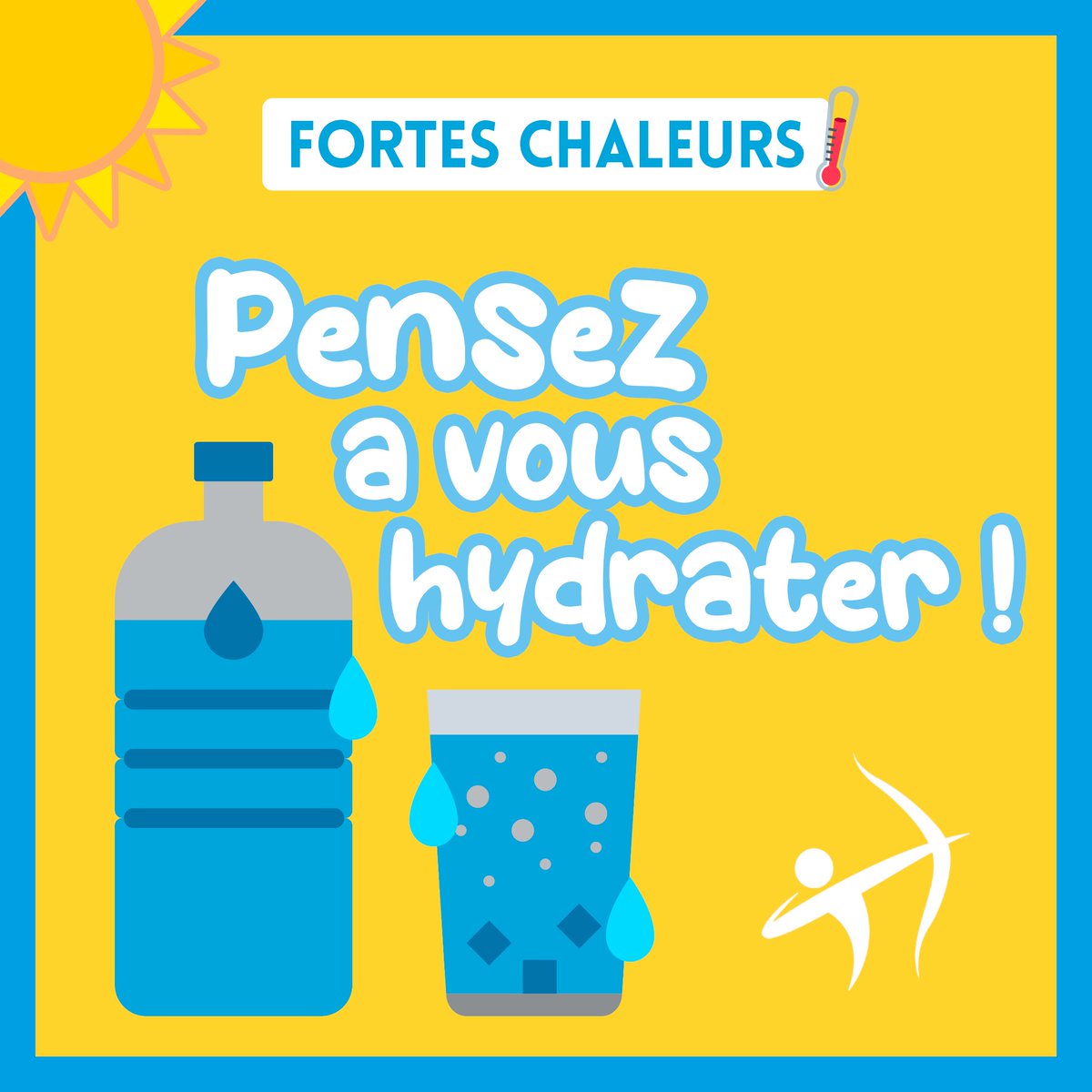 GezimInterim's tweet photo. ⚠️ Attention ! Les fortes #chaleurs sont là ! ☀️ 🥵
Pensez à vous #hydrater et prenez soin de vous ! 💦
Y compris sur votre lieu de travail ! https://t.co/TkP2iPWEww