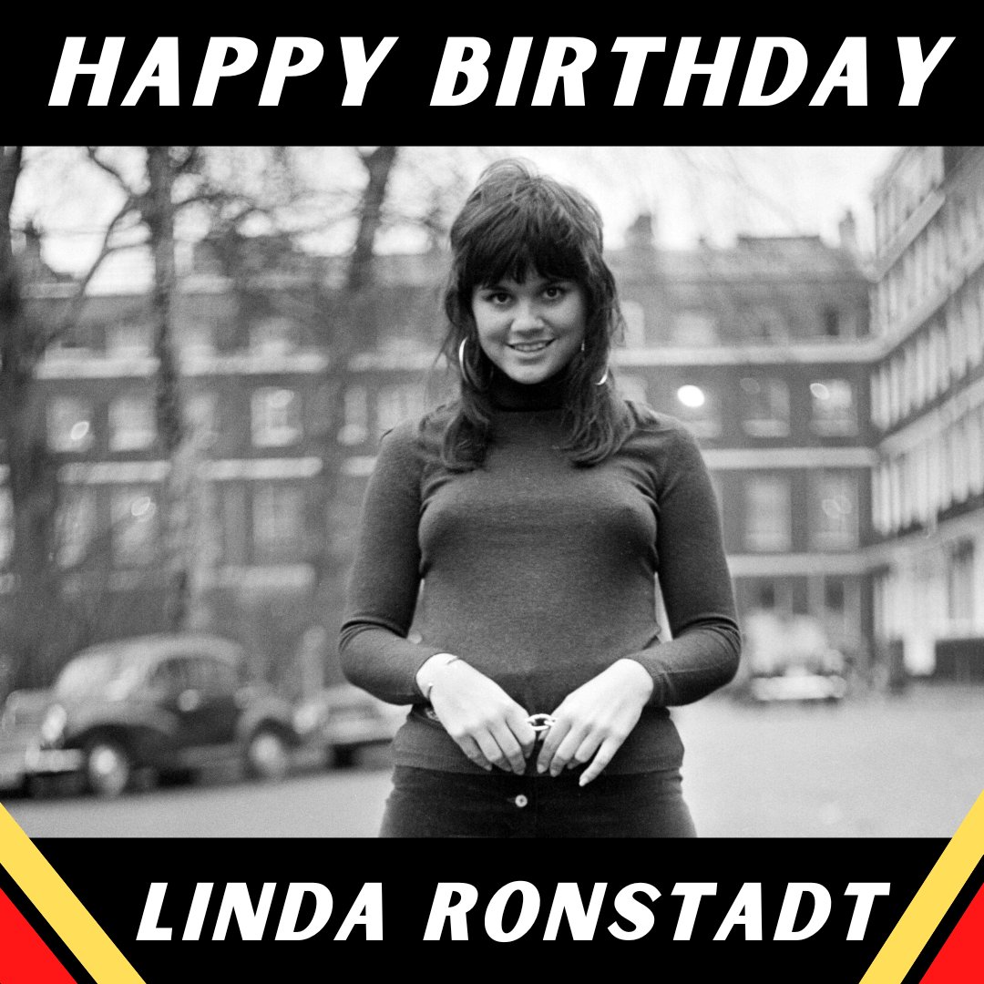 Happy Birthday to singer-songwriter Linda Ronstadt! Photo by P. Floyd/Daily Express/Getty Images 