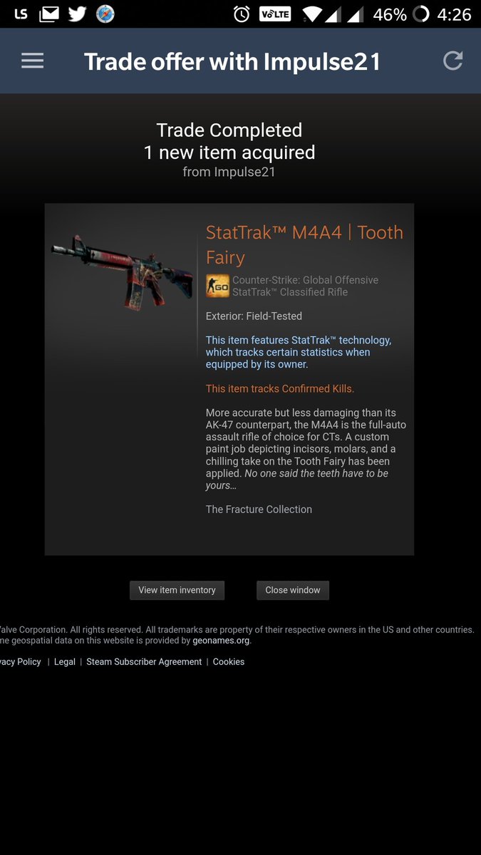 ShantanuKatre's tweet photo. Thank you so much @Impulse219 for this awesome giveaway. Guys please join his legit giveaways as he does so much for the cs community. Thanks again 🙏🏾 https://t.co/HQBkvQgvge