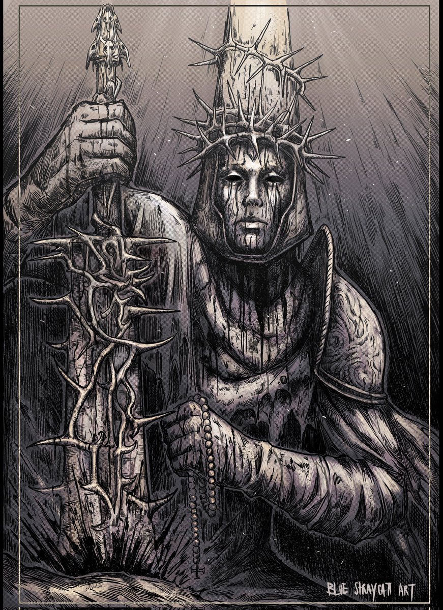 Blasphemous (@blasphemousgame) on Twitter photo The level of passion and talent this community has is inspiring!
Check out this killer artwork by Twitter user <a href="/bluestraycatart/">Blue Stray Catt ✨🎃</a> for #fanartfriday 🎨 The level of passion and talent this community has is inspiring!
Check out this killer artwork by Twitter user <a href="/bluestraycatart/">Blue Stray Catt ✨🎃</a> for #fanartfriday 🎨
