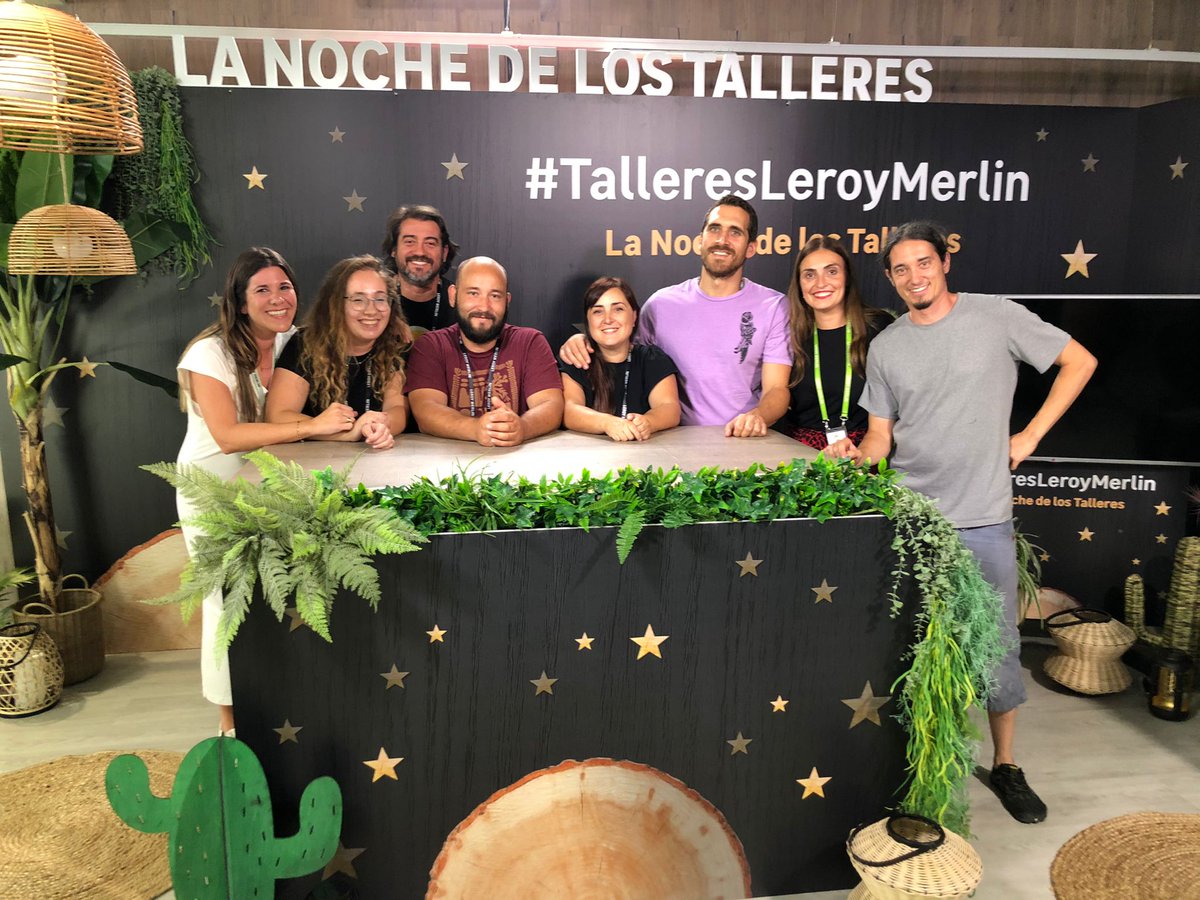 Todo listo y preparado para vivir esta noche a partir de las 22h la  VI Edición de La Noche de los talleres en nuestras tiendas, redes sociales y Comunidad ¿Quién se apunta? #TalleresLeroyMerlin ⏰