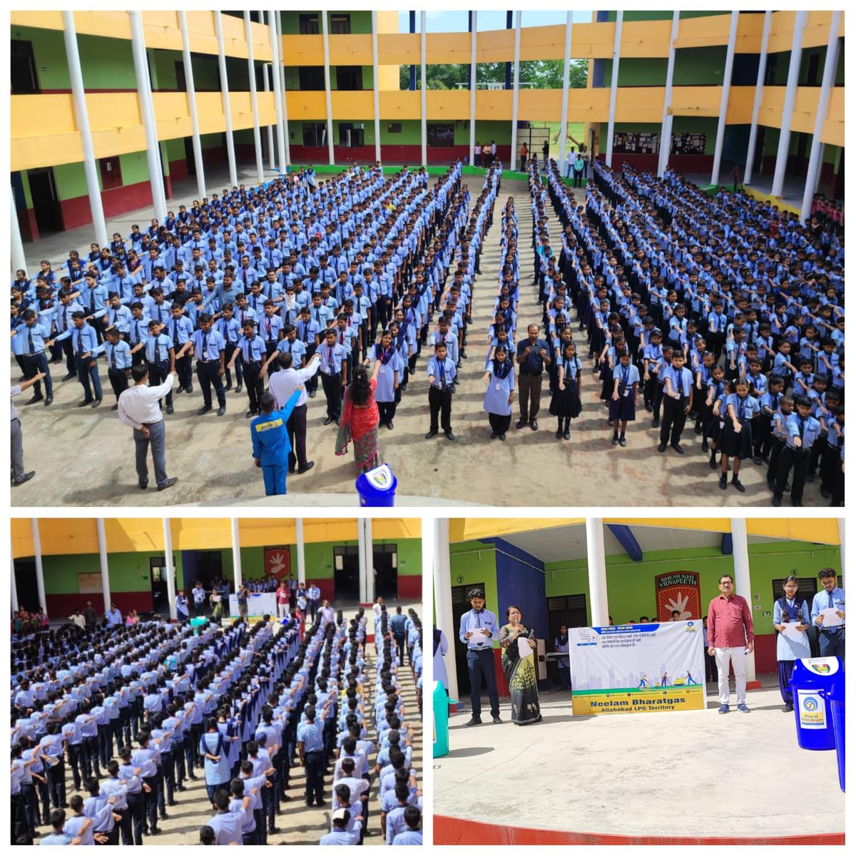 Bharatgas_Prayagraj (@bpclallahabad) on Twitter photo Today 1,500 students from Shemushi Vidyapeeth, Ballia under Ghazipur Sales Area <a href="/BPCLAllahabad/">Bharatgas_Prayagraj</a> taking the Swachhata pledge under #SwachhtaPakhwada 2022.
<a href="/BPCLimited/">Bharat Petroleum</a> <a href="/kumarsantbpcl/">santosh kumar</a> <a href="/ashutoshbpcl/">Ashutosh BPCL</a> <a href="/BpclStateLPGUP/">Bharatgas State UP</a> <a href="/MonaSrivastava9/">Mona Srivastava</a>
<a href="/nairran1/">RANJAN NAIR</a> <a href="/RamanMalik02/">Raman Malik</a> Today 1,500 students from Shemushi Vidyapeeth, Ballia under Ghazipur Sales Area <a href="/BPCLAllahabad/">Bharatgas_Prayagraj</a> taking the Swachhata pledge under #SwachhtaPakhwada 2022.
<a href="/BPCLimited/">Bharat Petroleum</a> <a href="/kumarsantbpcl/">santosh kumar</a> <a href="/ashutoshbpcl/">Ashutosh BPCL</a> <a href="/BpclStateLPGUP/">Bharatgas State UP</a> <a href="/MonaSrivastava9/">Mona Srivastava</a>
<a href="/nairran1/">RANJAN NAIR</a> <a href="/RamanMalik02/">Raman Malik</a>