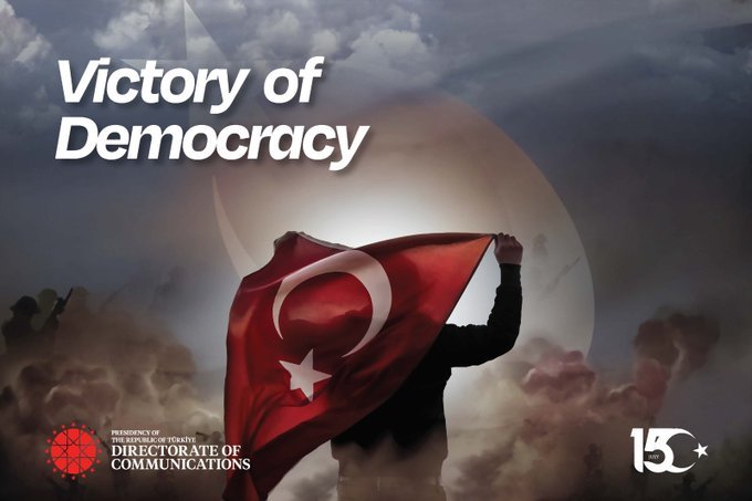 TC_MogadisuBE's tweet photo. On the 6th anniversary of the heinous coup attempt in Türkiye, we remember with respect and gratitude, our martyrs and all heroes who defended 🇹🇷's national unity and democracy.

#15TemmuzDemokrasiveMilliBirlikGünü 
#TürkiyeForever  
#VictoryofDemocracy https://t.co/quBuLURyrI