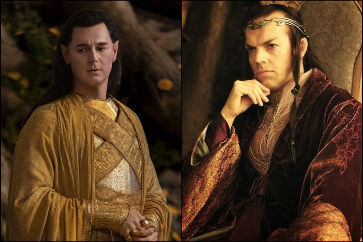 ReviewsPossum's tweet photo. Lord of the Rings costume comparison. https://t.co/TkogULEQo8