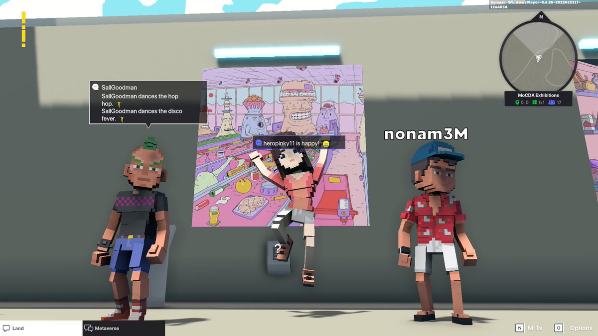 HeroPinky11's tweet photo. @TheSandboxGame @SuperRare I just participated in the #TheSandbox weekly contest for a chance to win 200 mSAND! I found the art piece, check out my screenshot below!
👇 https://t.co/njHIQOjajH