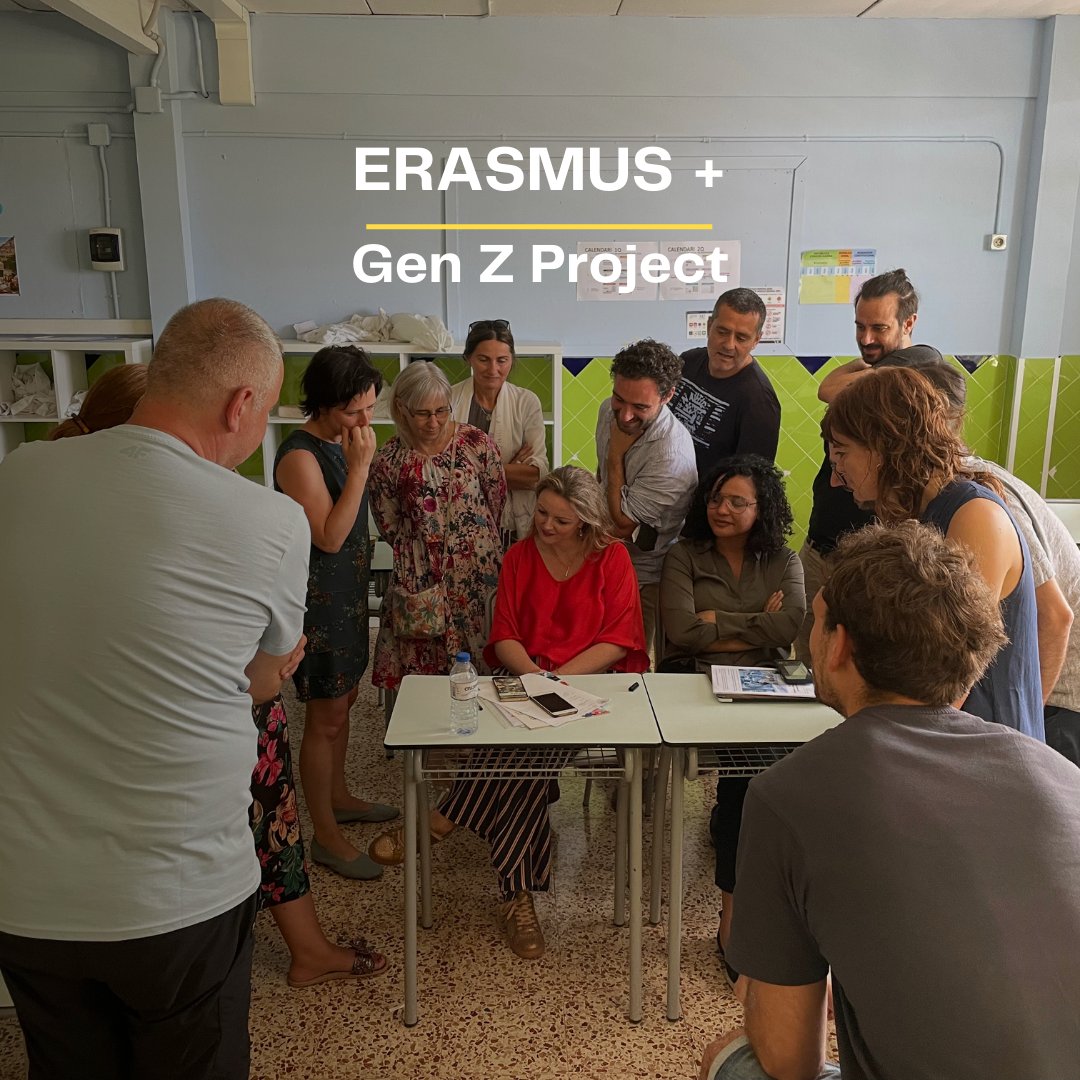 Llor_Fundacio's tweet photo. La setmana passada el #Llor va ser amfitrió de la trobada transnacional del projecte “#GenZ- Remote Learning System to boost Information Literacy and Digital Content Creation at School” dins del programa #Erasmusk+ https://t.co/bNcy1Ei9Dc