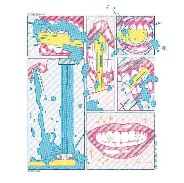 nikolarrrrr's tweet photo. 2 times a day, every day, for the rest of your life #teetharenotbones #teeth #NFTs #NFTCommuntiy #comic #manga https://t.co/EbJ8g1sfvc