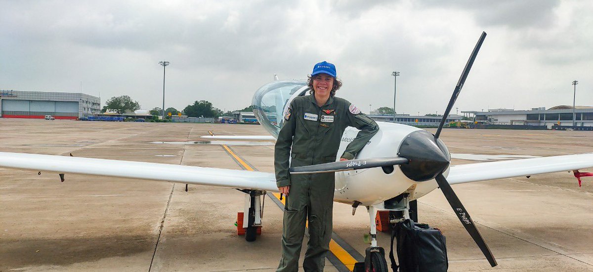 Mack Rutherford, 16, on his way to becoming  youngest solo pilot to fly across globe lands in Ahmedabad