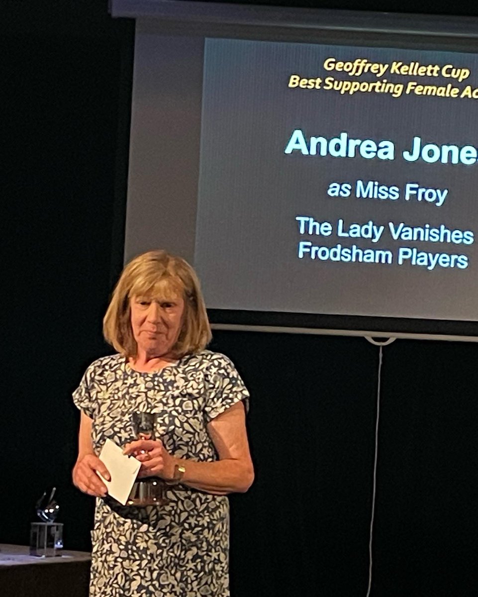 Utterly delighted! 3 big trophies at the CTG awards last night! Congratulations to everyone <a href="/FrodshamPlayers/">Frodsham Players</a>! Brilliantly well done 👏 👏👏👏 #acting #actorslife #frodsham