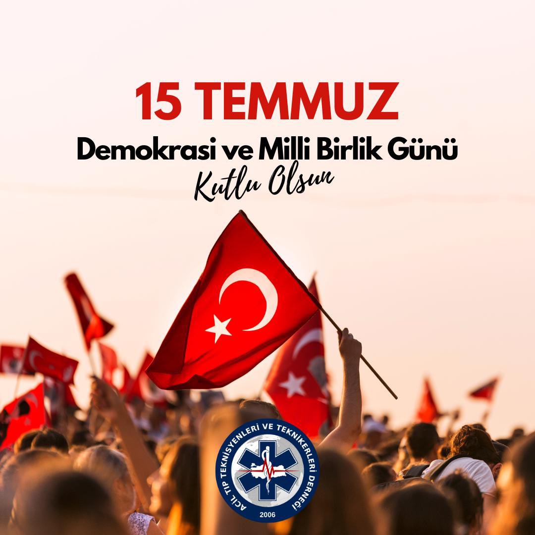 attder17's tweet photo. 15 Temmuz darbe girişiminin yıl dönümünde, demokrasi destanı yazan milletimize bir kez daha teşekkür ediyor; aziz şehitlerimize Allah’tan rahmet, ailelerine sabırlar diliyor, gazilerimize şükranlarımızı sunuyoruz.  Tüm şehit ve gazilerimizi saygıyla anıyoruz. #15Temmuz #Demokrasi https://t.co/AekWhthfXp