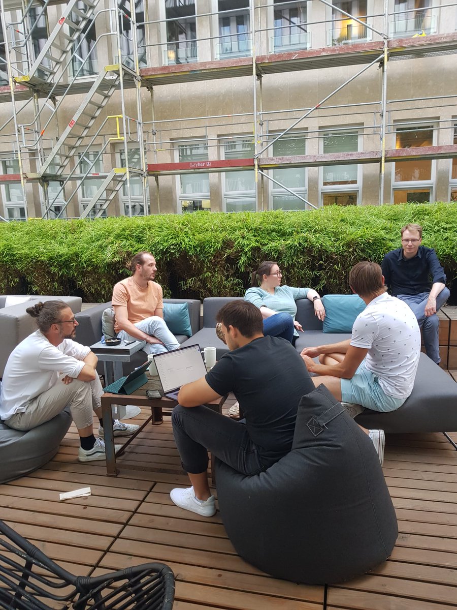 d_meissner's tweet photo. Voice Hackathon beim @WDR supported @169Labs: Wie können neue Medienangebote auf #Alexa für @1LIVE WDR3 oder dem Newsroom entstehen?

Redaktionsbriefing🚆Ideation🚆Userlab🚆Refinement🚆Prototyping🚆Pitch Presentation 🎖️🥂👏

Thx @emmajeux @Schwester_Grimm @WiebeHolger @hufnagel https://t.co/b99PKTAGrb
