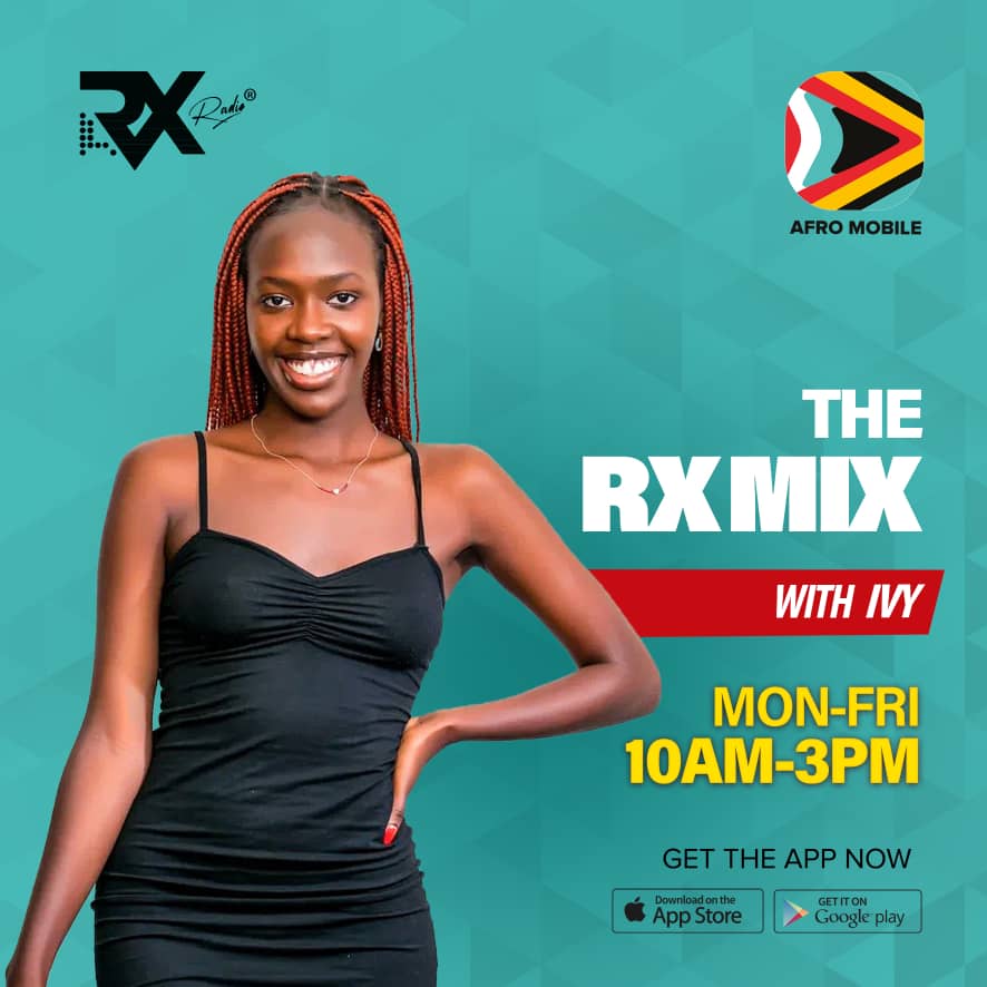 RXRadioUG's tweet photo. Catch @IvyNaggayi today via SMS:+256 771 056845 and DMs @RXRadioUG on Twitter | RX Radio on Facebook | rxradioug on Instagram as she brings on Vibes Pon Vibe 🔥🔥 on #TheRXMix #HypeFriday edition on @RXRadioUG 

Listen Live:  https://t.co/hxw2Io1YY8 | https://t.co/Ju3iSAaGJt https://t.co/VhyDnoAFKQ