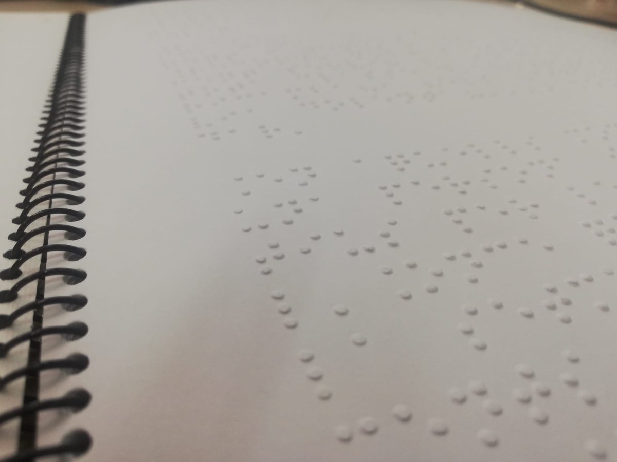 RadioIgualada's tweet photo. Ja ho tenim aquí !!! El #4VIDES del David Panadés imprés en braille. Val molt la pena. Estrena de la segona edició; gener 2023. Quines ganes d'escoltar el David i a la resta ! Gràcies @ONCECatalunya ,al Josep Pitarch, i molt especialment a la Montserrat Vallés Altés de Manresa https://t.co/P40lYGerMD