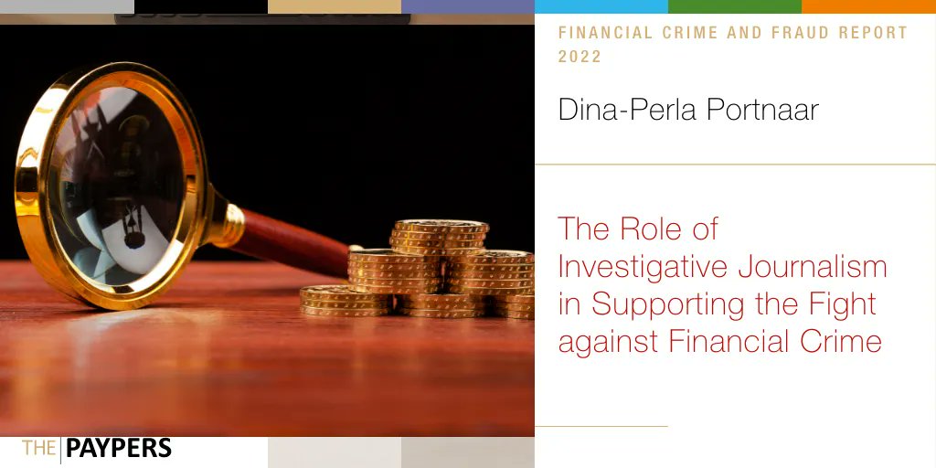 We don’t talk within the sealed ecosystems of the #business world. How can #investigative #journalism support the fight against #financialcrime? The need for more cases with a lack of #morals, #ethics, and #integrity to be discussed in the public debate [bit.ly/3w6CMNP