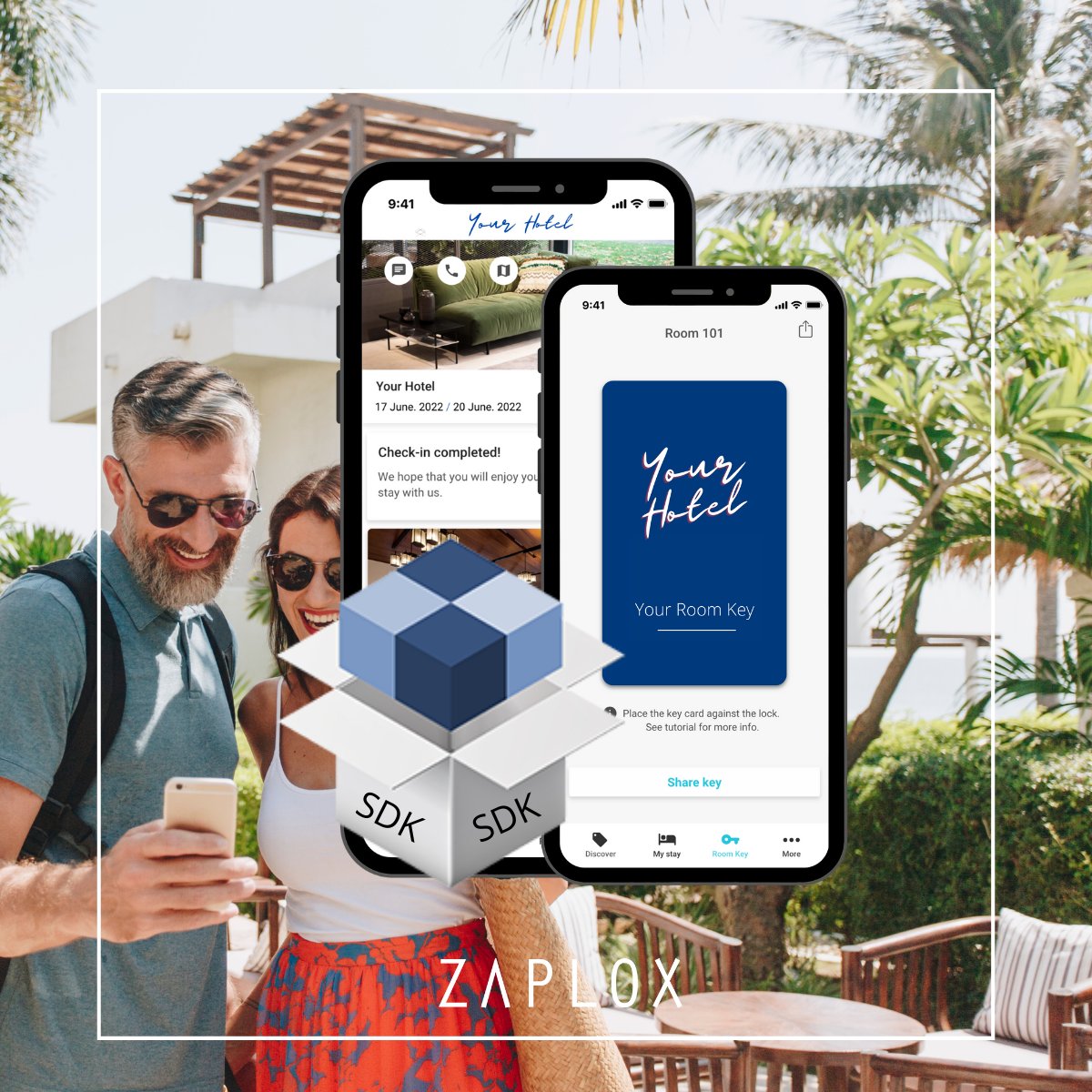 Zaplox's tweet image. Missing core functionality in your hotel app? 
Reach next level with #MobileCheck-in/ #Checkout and #MobileKeys.   
 
Use Zaplox SDK and; 
🌟 leverage your app investment
🌟 reach a quick go-to-market.
🌟 utilize well-proven integrations.

 ow.ly/C9rj50JWtUY