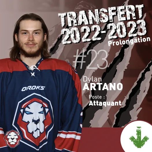 Lions2wasquehal's tweet photo. || 2022/2023 🚨||
Prolongation : Dylan ARTANO 🏒
Le jeune attaquant défensif, originaire de Saint-Pierre-et-Miquelon, prolonge chez les Lions. 🔥
#Mercato #Saison22/23 #HockeySurGlace #Joueurs #Transfert2022 #HockeyTeam #Hauts-de-France #GoLionsGo #RugirEnsemble 🦁 https://t.co/S3HD2I9082