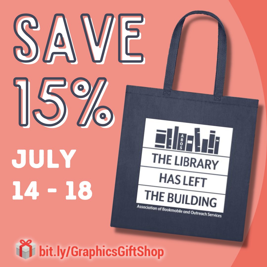 ABOS_Outreach's tweet photo. Looking for some sweet gear to wear to our upcoming conference in October? Now through July 18th, enjoy 15% off! https://t.co/Aq3jQDRNka
#RisingUpandReachingOut #ABOS #TheLibraryHasLefttheBuilding https://t.co/HPUdgFhGhK