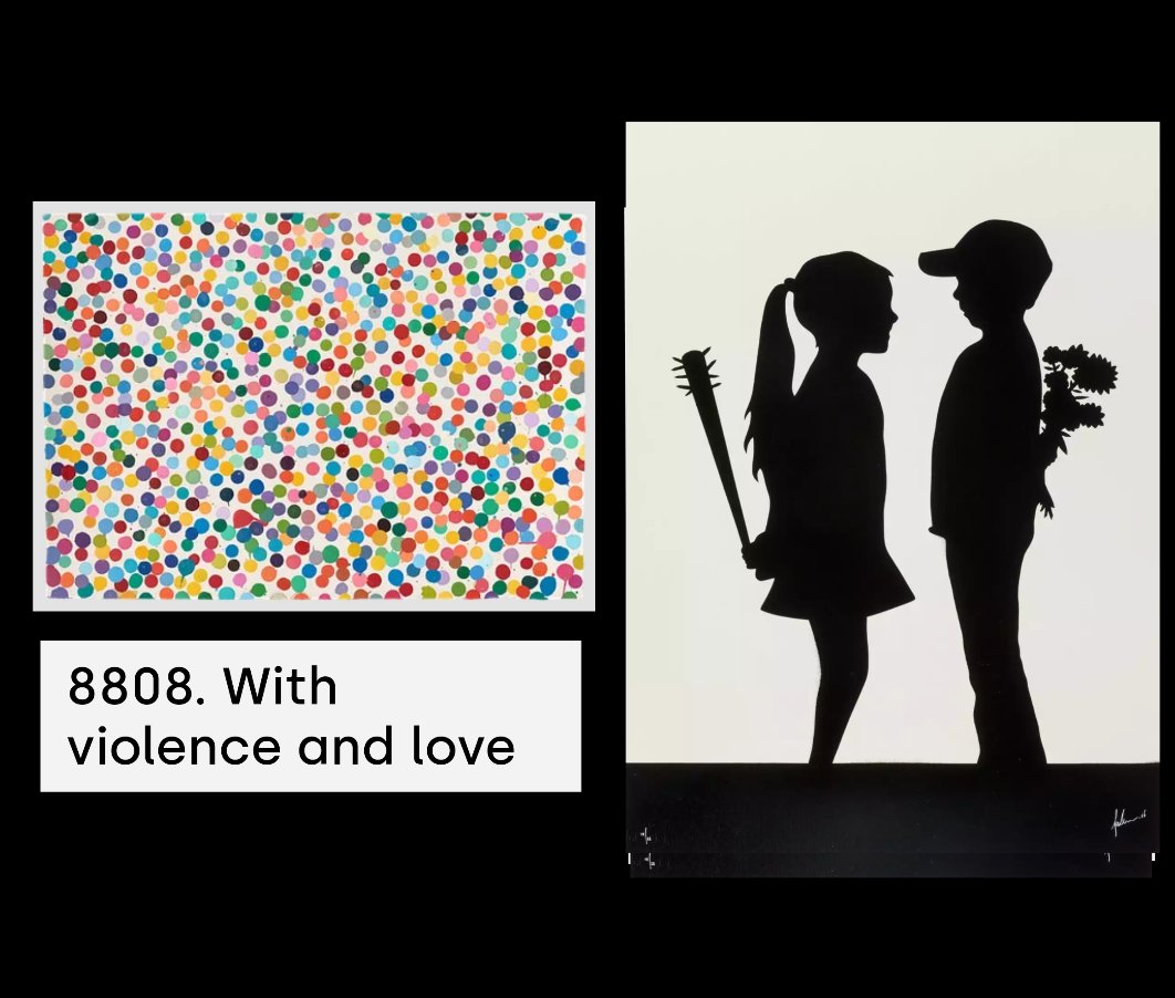 The Currency Countdown Games competition. Matching a #CurrencyBurn title to another piece of art 'Fake Love' by Fake

<a href="/HENI/">HENI</a> <a href="/hirst_official/">Damien Hirst</a> #TheCurrency #CurrencyBurn