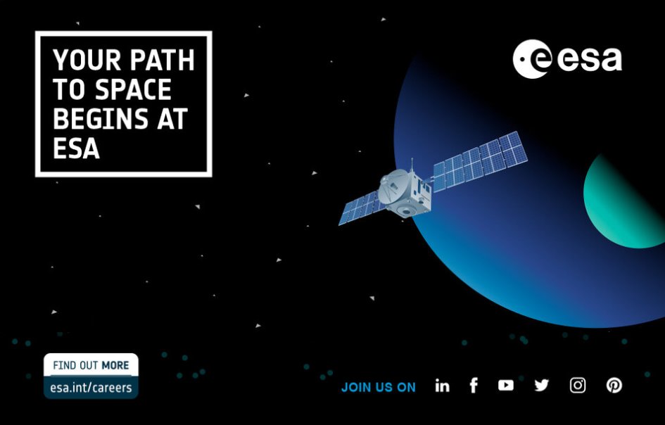 spaceforearth's tweet photo. Today is @UN World Youth Skills Day, encouraging young people to share and celebrate their skills.
@ESA supports many paths to space, including entry-level programmes 👉 https://t.co/p1UShwje9y
Comment with why you could be the candidate we are looking for! #WhatsYourSkill https://t.co/XFlxcCKpGS