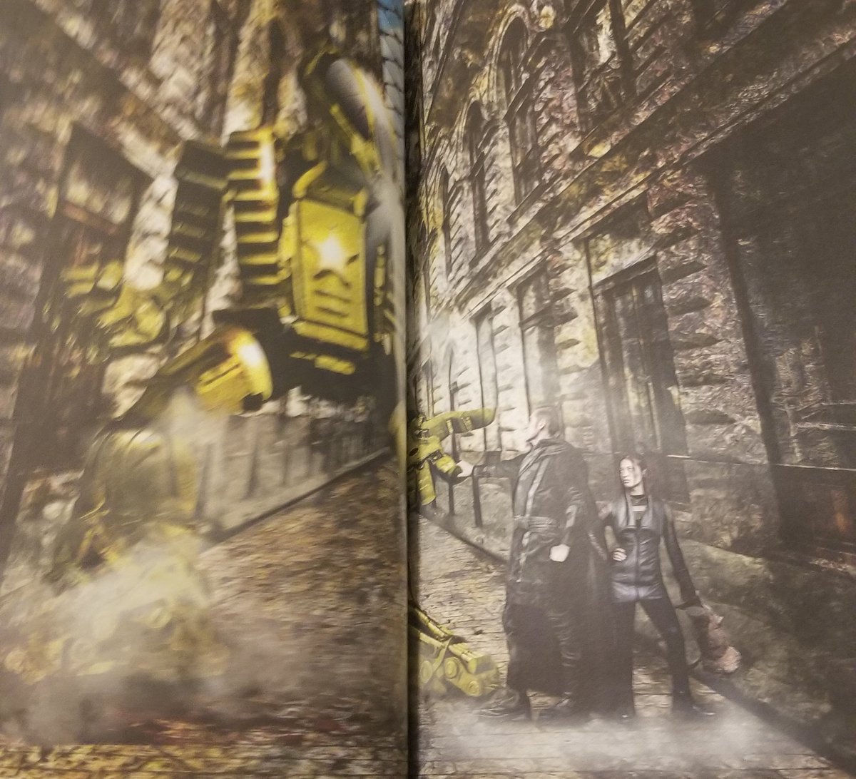 i've listened to the audio version (ofc), but i am *finally* getting around to reading my physical copy, can't wait to jump back into this world 👀 (the illustrations are so so cool i love them)