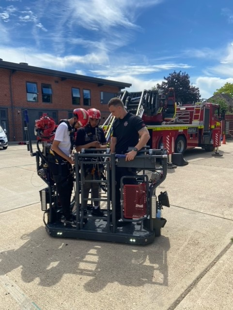 jubileehigh's tweet photo. #JHSCommunity this week our @GaspMotor students had the opportunity to visit Guildford Fire Station to look at the engineering involved in the career. @SurreyFRS ๐ https://t.co/vllBFHV8Cs
