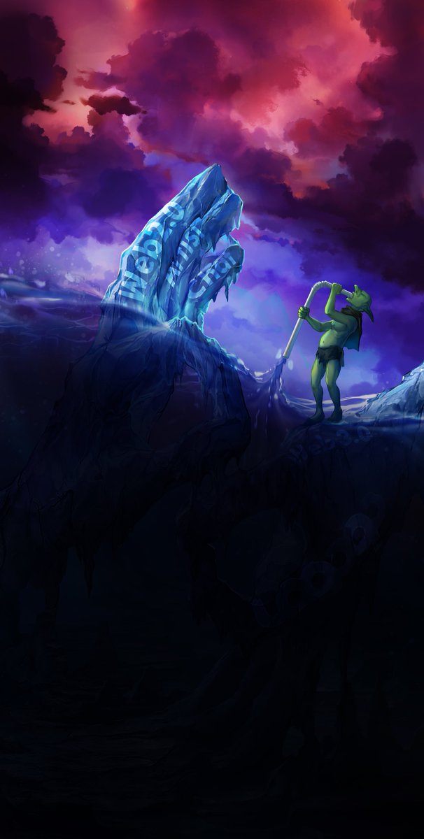 realloopop's tweet photo. It is said there is a treasure under the sea. So, we hire a goblin to suck it up🥤
#NFTs #NFTCommunity #goblintownwtf #NFTGiveway https://t.co/JkELRGUqmm