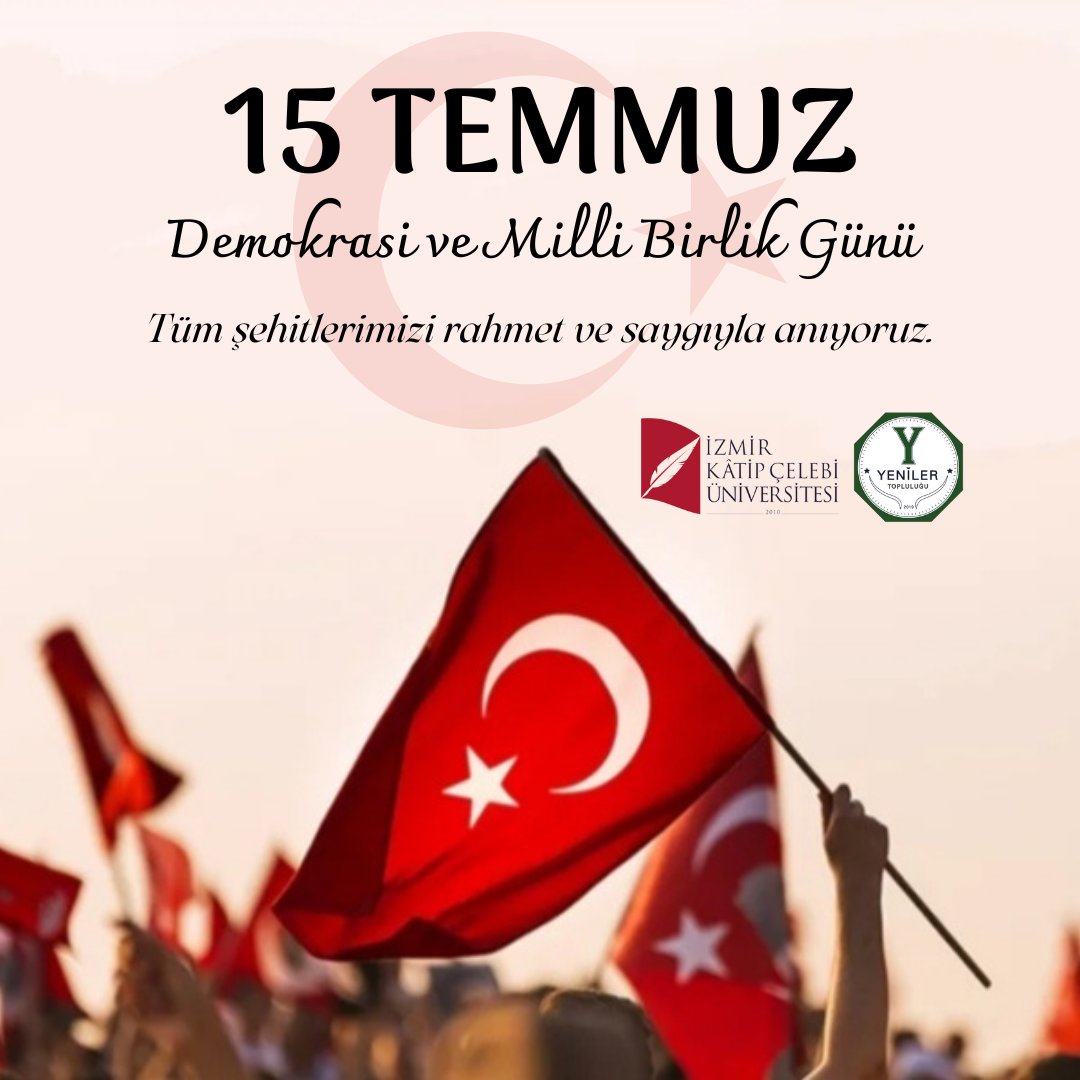 Tüm şehitlerimizi rahmet ve saygıyla anıyoruz. 🇹🇷
#15TemmuzuUnutma