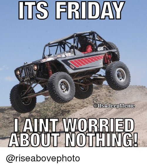 It's officially Friday‼️

What is everyone's plans this weekend⁉️

For some it's pay day! Who is ready to order their custom items from Full Bore Fabrication?

Send us a message 📧 and place your orders with us today!