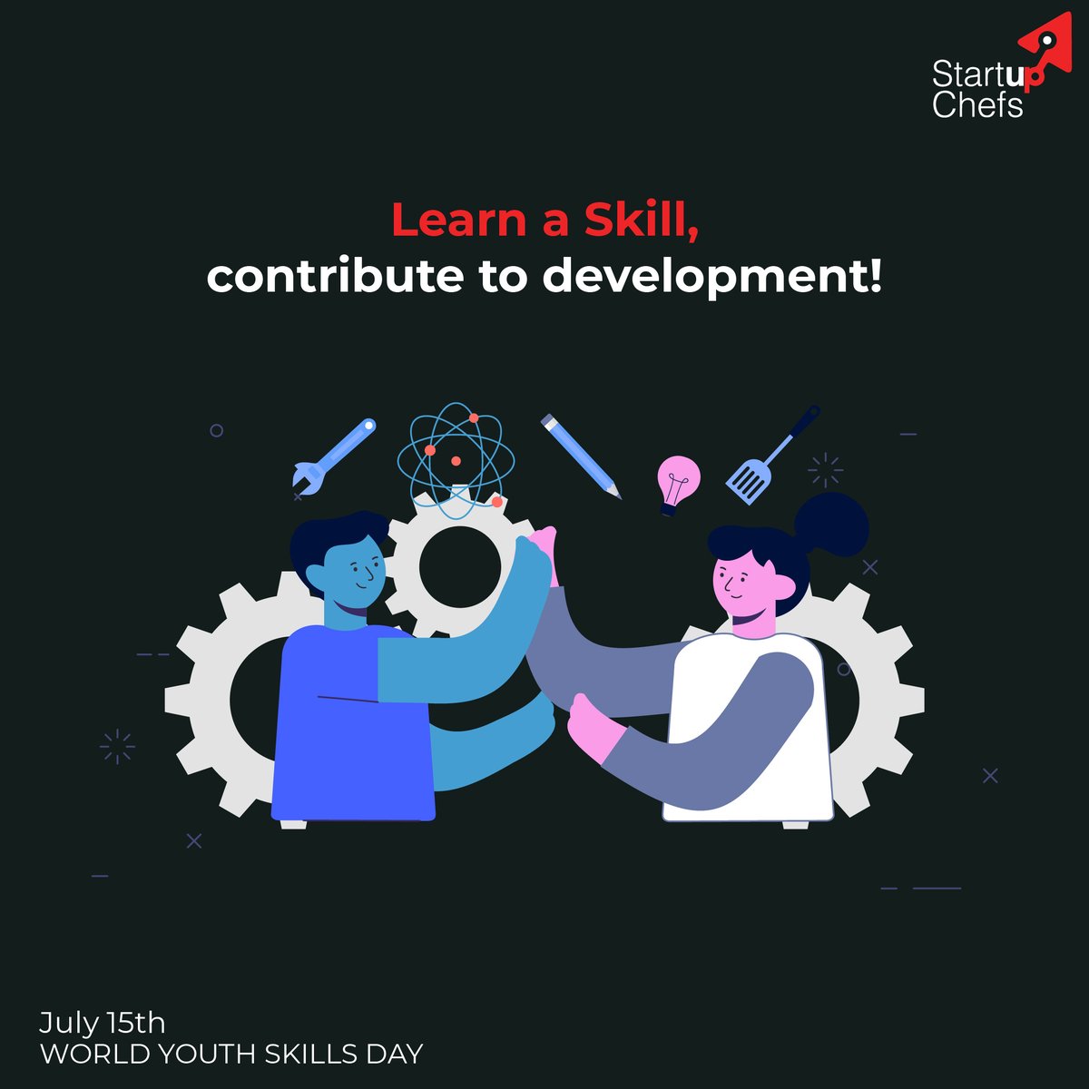 StartupChefs's tweet image. Learning and living are not mutually exclusive! They have to be present side by side!
.
.
.
.
#SocialPulsar #StartupChefs #productiveday #productiveweek #WorldYouthSkillsDay #youth #skills