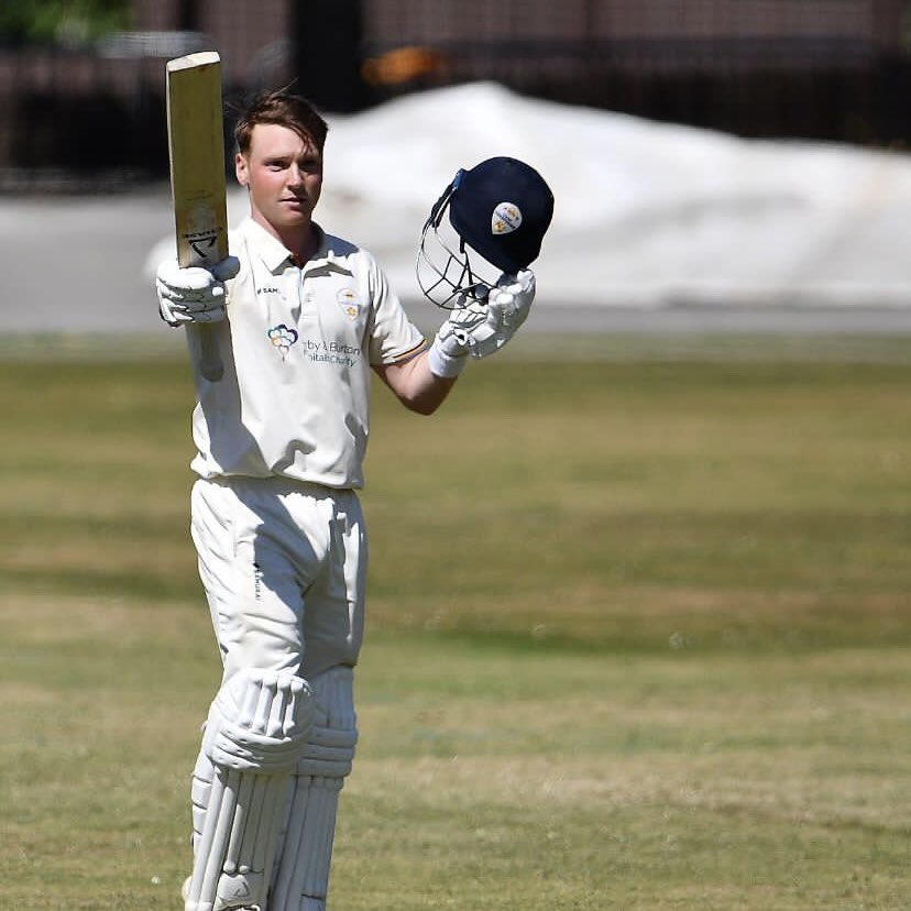 Fantastic to see @HarryCame4 score an epic 117 for @cricketderbyshire vs Yorkshire 2’s 🙌🙌 📸Nigel Parker/format94 #chasecricket #cricketpro #cricketer #cricket #cricketbat