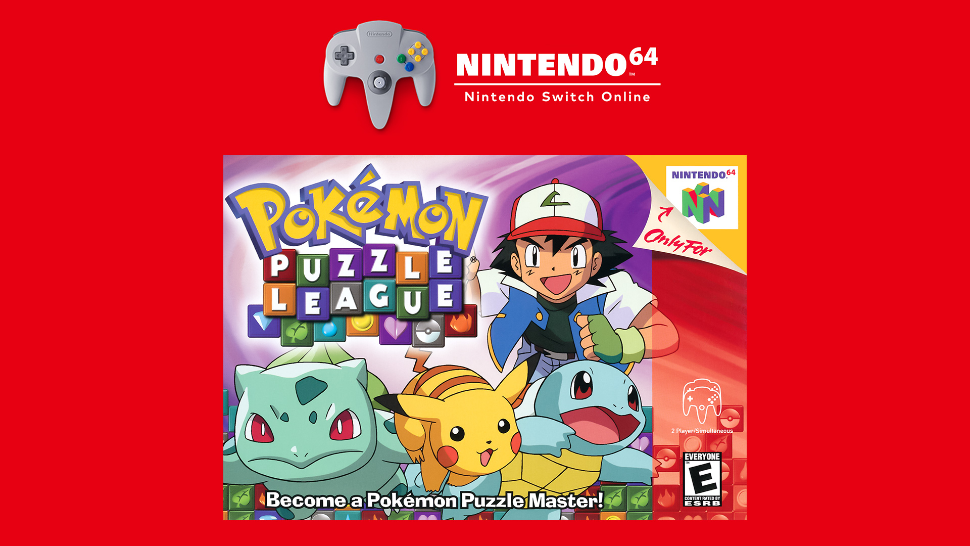 Pokémon Puzzle League é o próximo jogo do N64 a chegar ao Nintendo