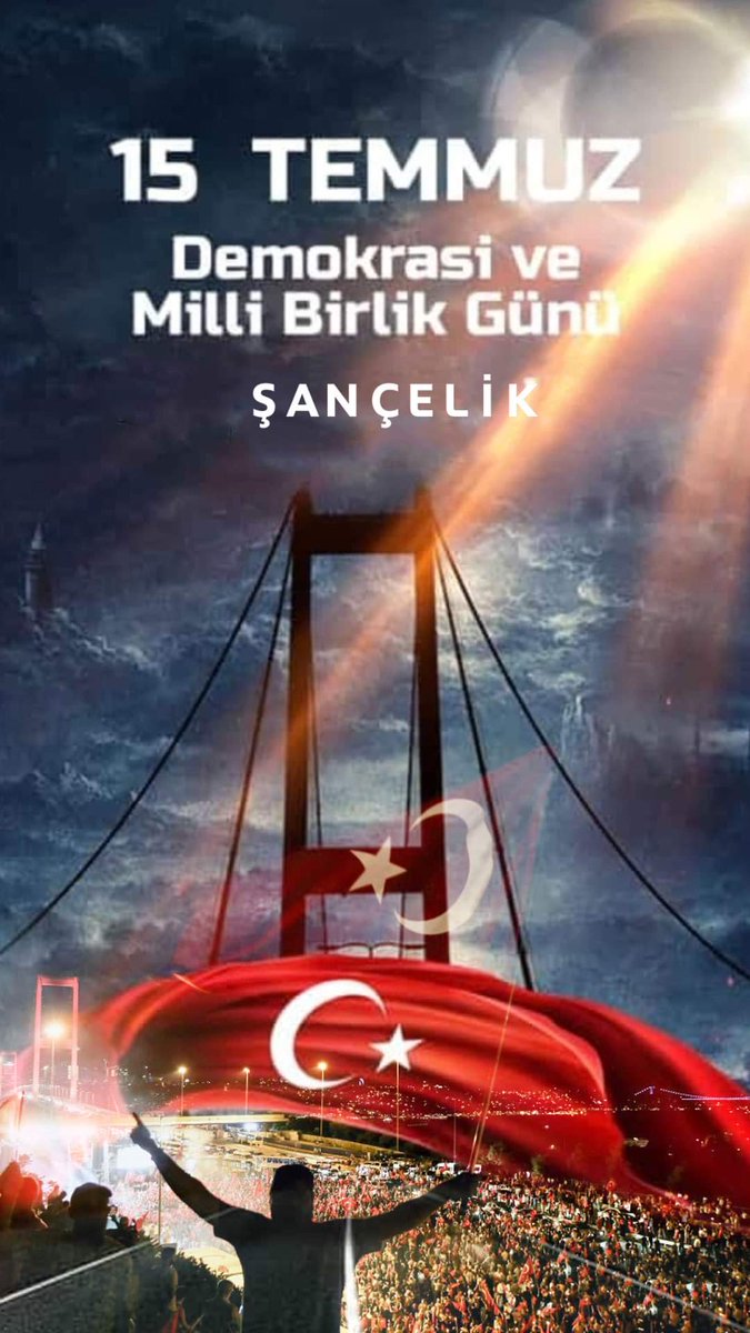 15 Temmuz Demokrasi ve Milli Birlik Günümüz Kutlu Olsun. Vatanı uğruna ölümü hiçe sayan aziz şehitlerimizi saygıyla anıyoruz.