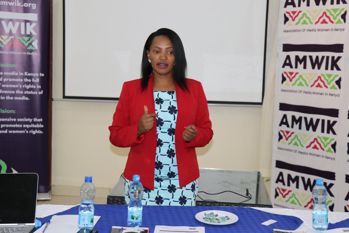AMWIK's tweet photo. Currently ongoing: Training for journalists on elections coverage in @MeruCounty012. @Judiekaberia has urged scribes to shun brown envelope practice and uphold their dignity, integrity and professionalism when reporting. @MediaCouncilK @IEBCKenya  @EUinKenya #MediaTrainingKE https://t.co/ixzpVny5JB