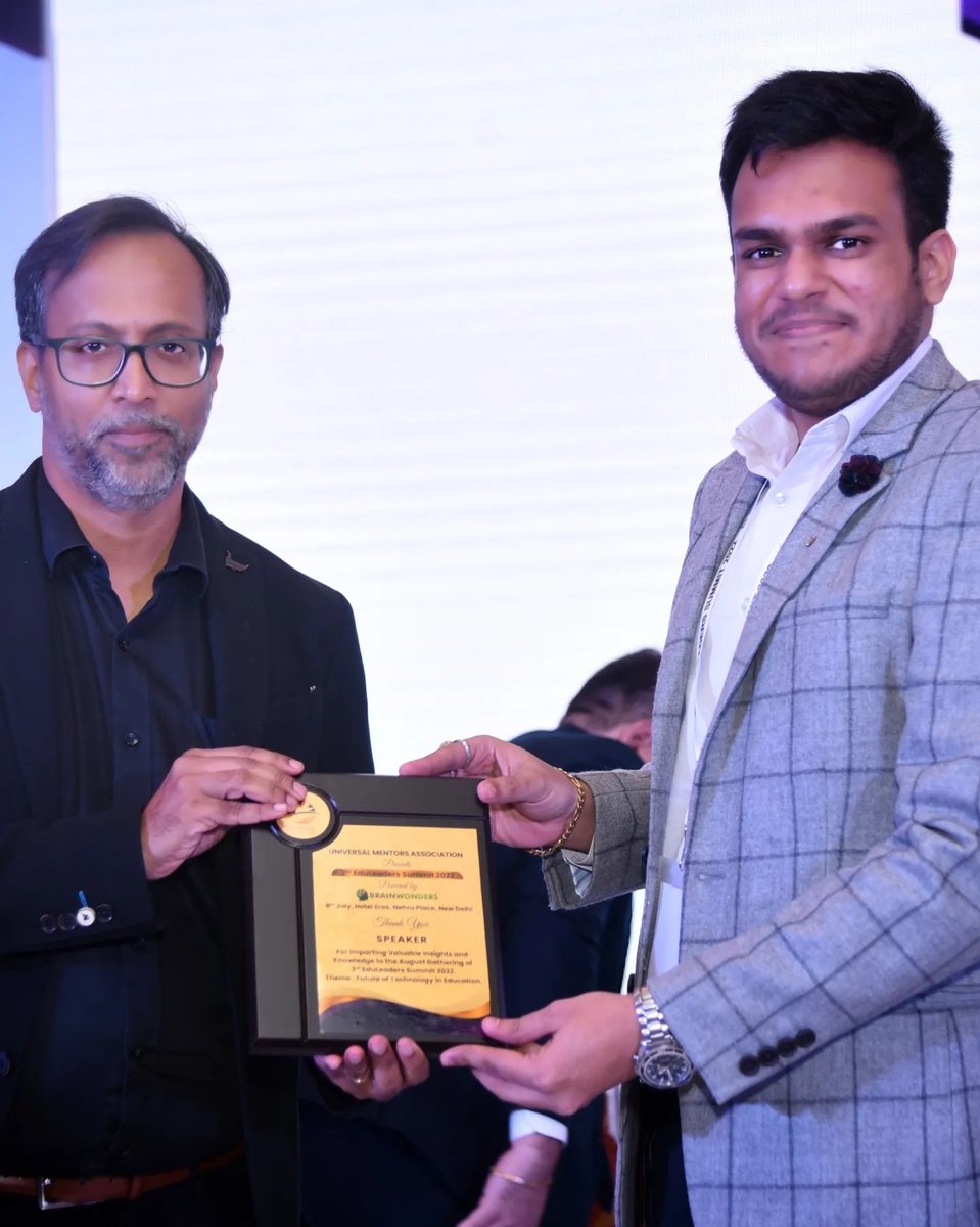 It was a pleasure being a part of the Edu Leaders Summit 2022 organised by Universal Mentors Association at New Delhi. Shared my experiences and learnings on 'Early Childhood Education - The Restart Post Pandemic' as a part of the panel.

#Speaker #ELS2022