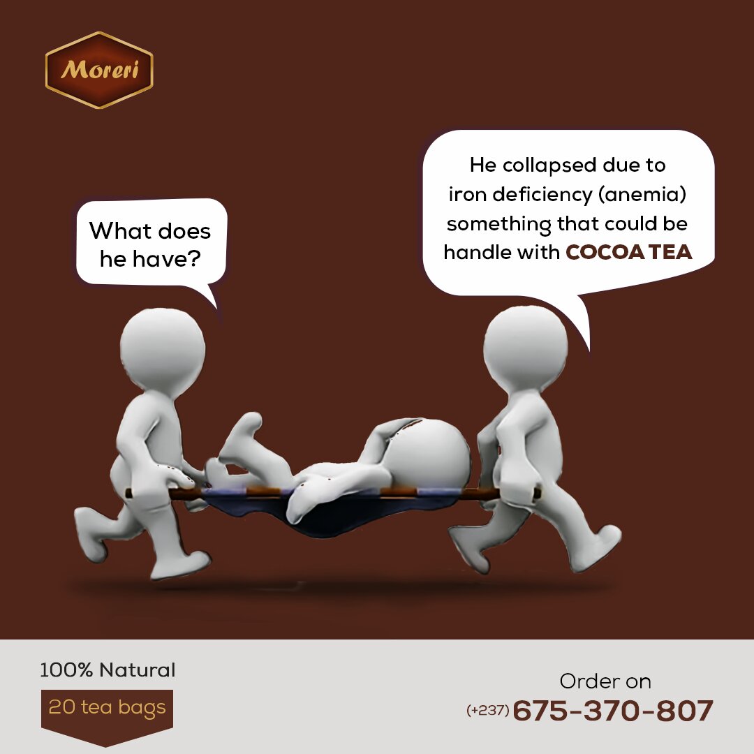 cocoateacmr's tweet photo. #Iron is a vital component to the building of hemoglobin which carries Oxygen to the different parts of the body including the brain.
Most people suffer from Iron deficiency which causes a lot of health damages "severe headaches, Malaria, Anemia etc"
Consume #cocoatea for Iron. https://t.co/VFDh9ycjNS