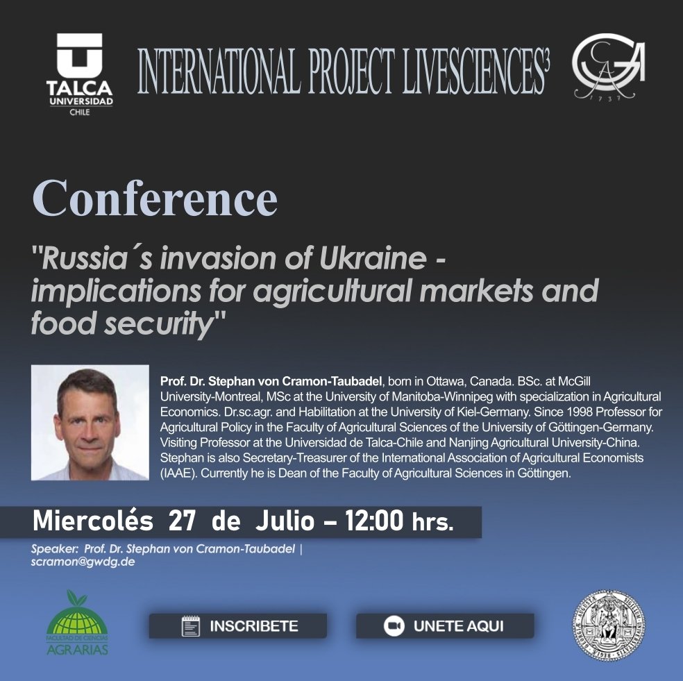 📣 #Event 

➡️reuna.zoom.us/j/88208016568?…

#Ukraine #agriculturalmarkets pic.x.com/am7nyyyslu