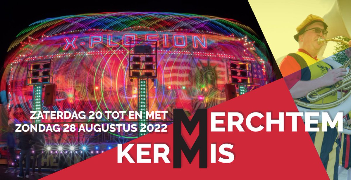 Het aftellen naar #merchtemkermis 2022 kan beginnen! 🎠🥳 Je kan het volledige programma binnenkort terugvinden op merchtem.be/merchtemkermis