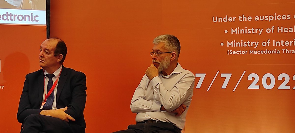 iMedPhysAUTH's tweet photo. πΈπ·#Shots from an interesting #Roundtable hosted by @elevit_gr at the #AMF2022.
Representatives from @CERTHellas @ntua,@NCSR_Demokritos, #INBIT,#AHEPA & #Papageorgiou Hospital discussed "The Biomedical Technology and Healthcare Innovation ecosystem"
#AUTH #iMedPhys @bamidis https://t.co/OobhTPfQPo