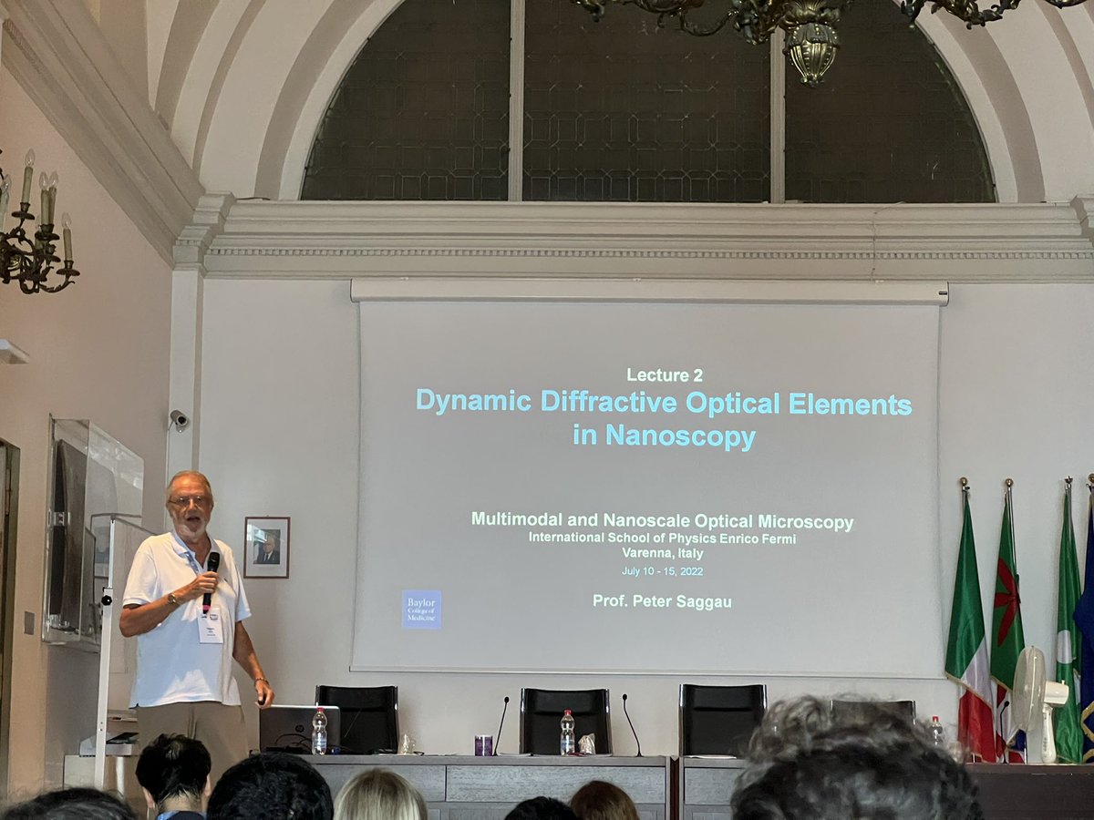 Diaspro Lab (@diasprolab) on Twitter photo Last lecture of this inspiring school with professor Peter Saggau linkedin.com/in/peter-sagga… from <a href="/AllenInstitute/">Allen Institute</a>!
#InternationalSchoolOfPhysics
#MultimodalNanoscaleOpticalMicroscopy
@SIF_it <a href="/AD1959/">Alberto Diaspro</a> Last lecture of this inspiring school with professor Peter Saggau linkedin.com/in/peter-sagga… from <a href="/AllenInstitute/">Allen Institute</a>!
#InternationalSchoolOfPhysics
#MultimodalNanoscaleOpticalMicroscopy
@SIF_it <a href="/AD1959/">Alberto Diaspro</a>