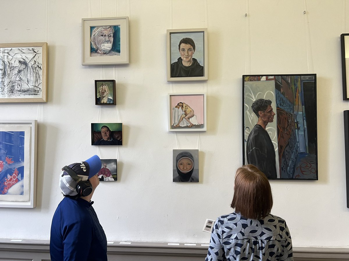 cdonnery's tweet photo. Wonderful opening to the @boyle_arts exhibition featuring some of Irelands leading artists @UnaSealy @SalOfLucan #JenDonnery huge crowds &amp; great energy, get along if you’re in #Roscommon #Sligo #Leitrim #supportthearts @cathmartingreen @artscouncil_ie #art https://t.co/0GRJ9WnDg2