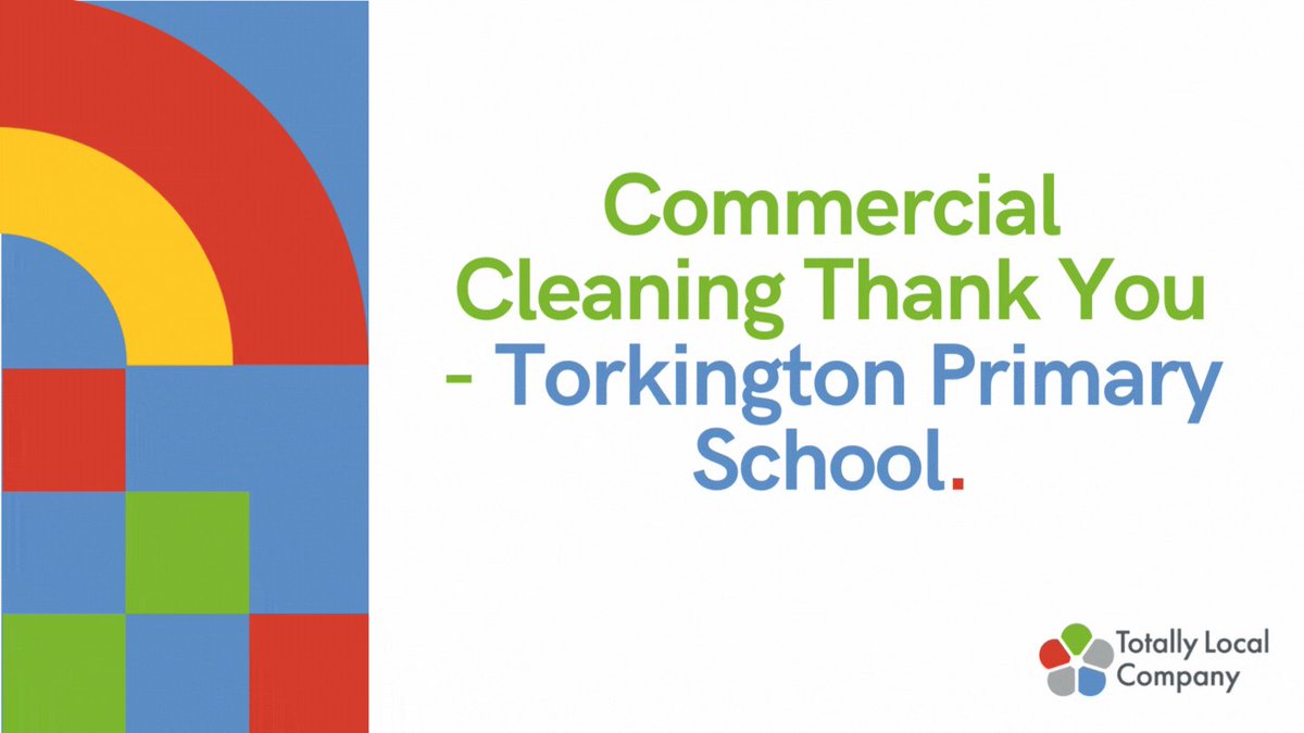 We’ve received lovely feedback for 3 of our Commercial Cleaning from the Office Manager, <a href="/TorkingtonPS/">Torkington P S</a> 

She says thanks for addition support they provided as a result of covid absences in key school roles.

Thanks to Jake, T &amp; Sarah for making a huge difference to the school.