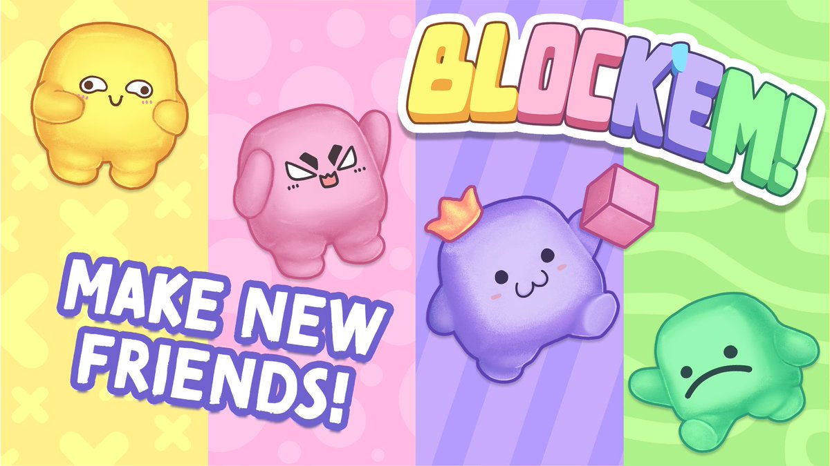 #followfriday for #indiegamedev and #indiedev 💪
Don't be shy to make new friends! Like our Blockys 🟨🟥🟪🟩
<a href="/blockem_game/">Block'Em! | OUT NOW!!! 🥳</a> 
<a href="/DougGames234/">DougGames234</a> 
<a href="/ChensoClub/">CHENSO CLUB ❌ OUT NOW!</a> 
<a href="/casul_scrub/">joshuareyes.bsky.social</a> 
<a href="/HeadBangGames/">Headbang Games</a> 
<a href="/TwoDogGames1/">Two Dog Games (Gravity Runner on Switch & Steam)</a> 
@JakubDabrowski0 
<a href="/RifRafGames/">RifRaf Games</a> 
<a href="/LisaBroadt/">𝙻𝚒𝚜𝚊✨☠️🔮𝙱𝚛𝚘𝚊𝚍𝚝</a>